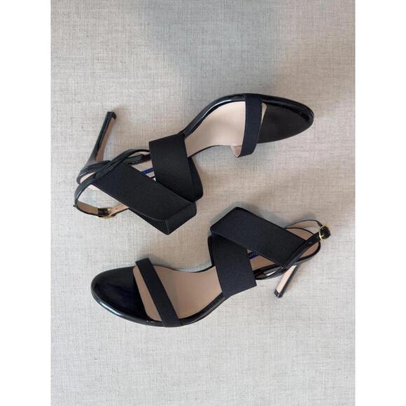 NWOT - Stuart Weitzman Alana Black Heel Size EU 40 or US 9.5 - Picture 6 of 8